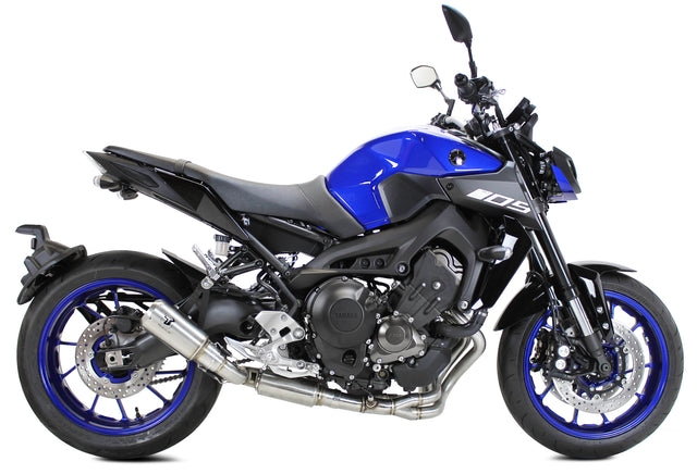 IXRACE MK2 Inox stainless full exhaust system fitted to Yamaha MT-09 2013–2020