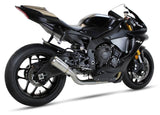 Ixrace MK2 Inox Silencer Yamaha YZF-R1 2016-25 - Motorcycle Performance Store