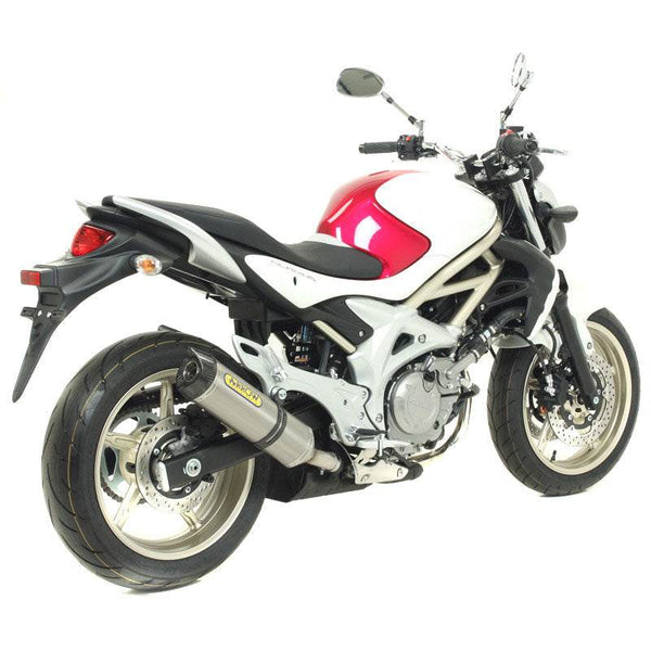 Arrow Thunder Titanium Silencer Suzuki Gladius SFV650 2009-15 - Motorcycle Performance Store