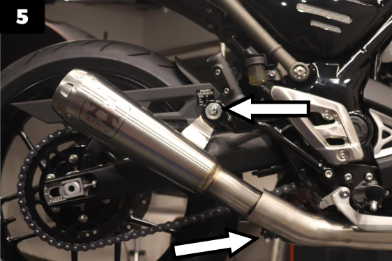 Arrow Pro Race Silencer for the Triumph Scrambler 400 X - Motorcycle Performance Store_9