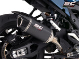 SC Project SC1-X carbon silencer for BMW S1000XR 2024-2026 Euro 5 plus homologated exhaust with carbon fibre body