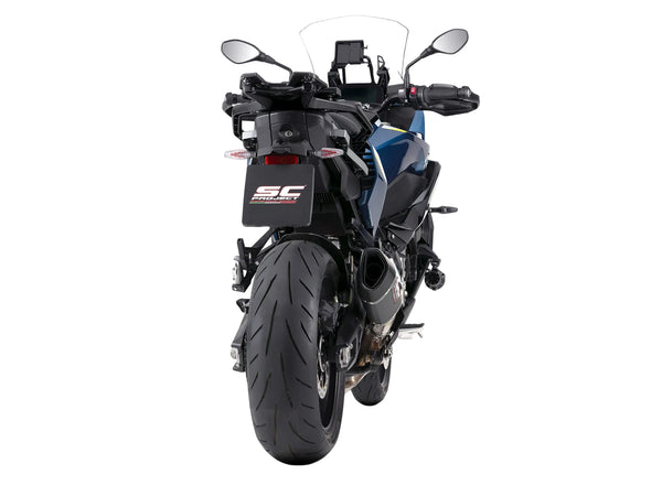 SC Project SC1-R carbon fibre silencer for BMW S1000XR 2024-2026 Euro 5 plus homologated exhaust with carbon end cap_1