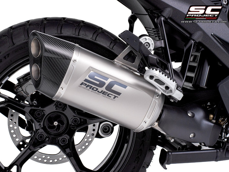 SC Project Adventure-R Titanium Silencer (Pannier Compatible) BMW R1300GS 2023-24 - Motorcycle Performance Store 