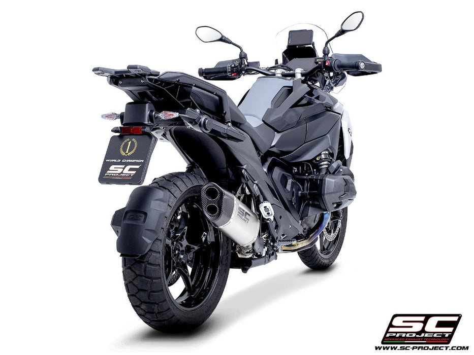 SC Project Adventure-R Titanium Silencer (Pannier Compatible) BMW R1300GS 2023-24 - Motorcycle Performance Store 