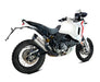 Ixrace Inox Desert Silencer Ducati Desert-X 2022-24 - Motorcycle Performance Store 