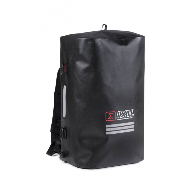 IXIL 35 litre waterproof motorcycle backpack TPU rucksack with reflective strips and padded shoulder straps
