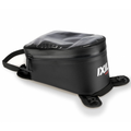 IXIL 5 litre waterproof motorcycle tank bag black TPU with transparent phone pocket and magnetic mounting system