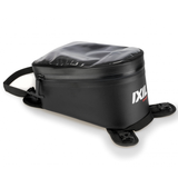 IXIL 5 litre waterproof motorcycle tank bag black TPU with transparent phone pocket and magnetic mounting system