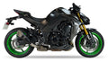 Ixrace MK1 black slashcut silencer for Kawasaki Z1100 SE 2025–2026 road legal exhaust