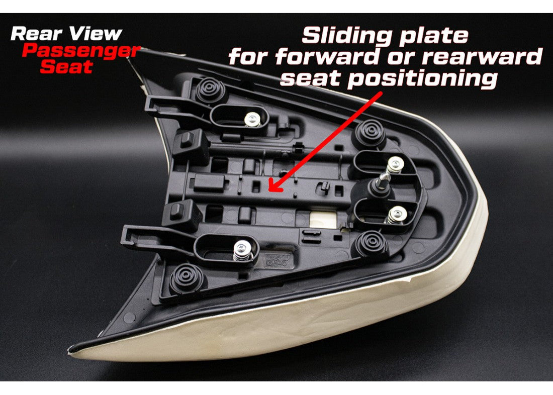 TPZ Italia Dorfen Raised Heated Complete Seat BMW R1300GS 2023-25