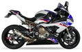 Ixil Race Xtrem Silencer with Carbon Fibre End Cap for BMW S1000RR