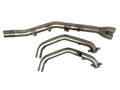 Termignoni stainless steel decat collector for CF Moto 450 MT racing exhaust headers 2024-2026