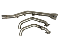 Termignoni stainless steel decat collector for CF Moto 450 MT racing exhaust headers 2024-2026
