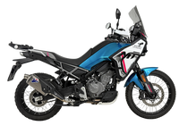 Termignoni stainless steel decat collector for CF Moto 450 MT racing exhaust headers 2024-2026