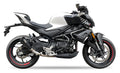 IXIL Race Xtrem Black Silencer for CF Moto 450 NK in Black Stainless Steel