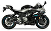 Ixil Race Xtrem Black Komplettanlage CF Moto 675 SR-R 2024-26