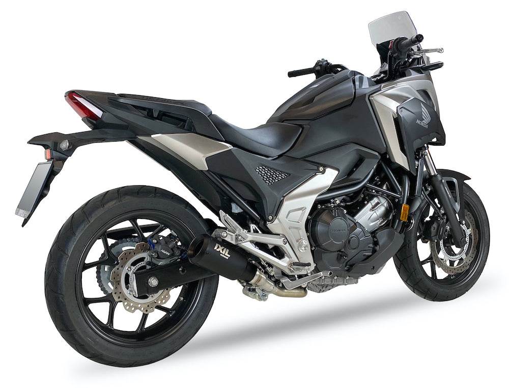 IXIL Race Xtrem Black Silencer HONDA NC750 X / S 2012-24 - Motorcycle Performance Store