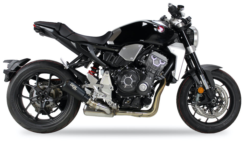 Ixil Race Xtrem Black Silencer on the Honda CB1000R Neo Sports Cafe - Motorcycle Performance Store