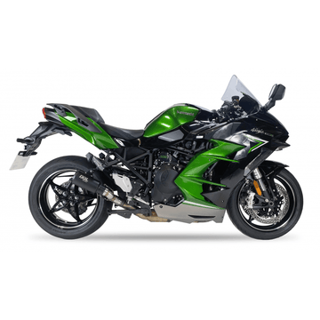Ixil Race Xtrem Black Silencer Kawasaki Ninja H2 (SX/SE) 2022-25 - Motorcycle Performance Store