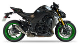 Ixil Race Xtrem inox silencer with carbon fibre end cap for Kawasaki Z1100 SE 2026