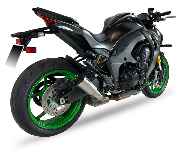 Ixil Race Xtrem inox silencer with carbon fibre end cap for Kawasaki Z1100 SE 2026_1