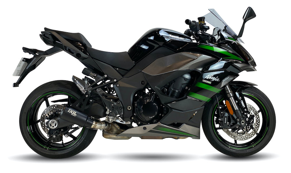 IXIL Race Xtrem Black Silencer Kawasaki Ninja 1000 SX 2020-24
