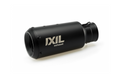 Ixil Race Xtrem Black Silencer for the Royal Enfield Hunter 350 - Motorcycle Performance Store