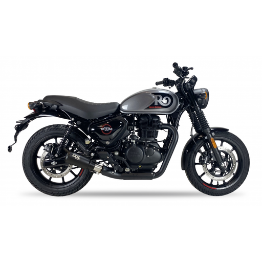 Ixil Race Xtrem Black Silencer for the Royal Enfield Hunter 350 - Motorcycle Performance Store_3