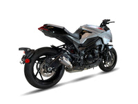IXIL Race Xtrem silencer fitted to Suzuki Katana 1000 with carbon fibre end cap