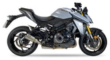 IXIL Race Xtrem silencer fitted to Suzuki GSX-S1000 GT with carbon fibre end cap