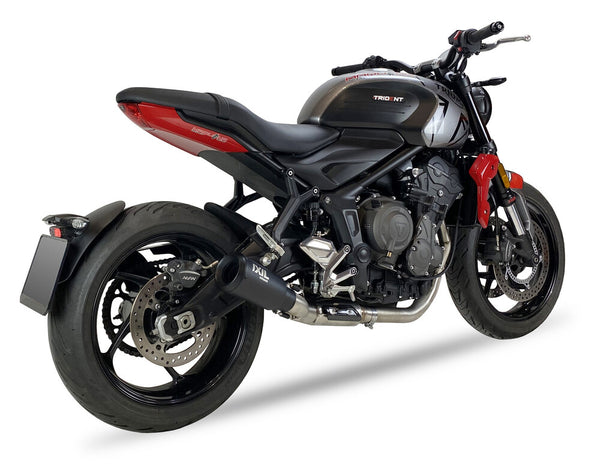 Ixil Race Xtrem Black Full System for the Triumph Trident 660 - Motorcycle Performance Store_1