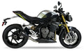 IXIL Race Xtrem Black Silencer for Triumph Speed Triple 1200 in Matte Black Stainless Steel