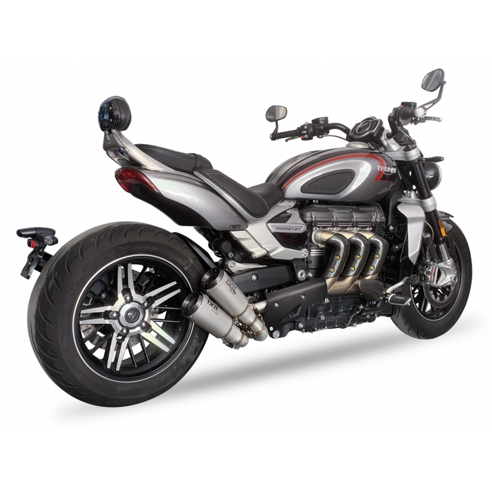 IXIL Race Xtrem Carbon Decat System Triumph Rocket 3 / R 2020-24 - Motorcycle Performance Store 