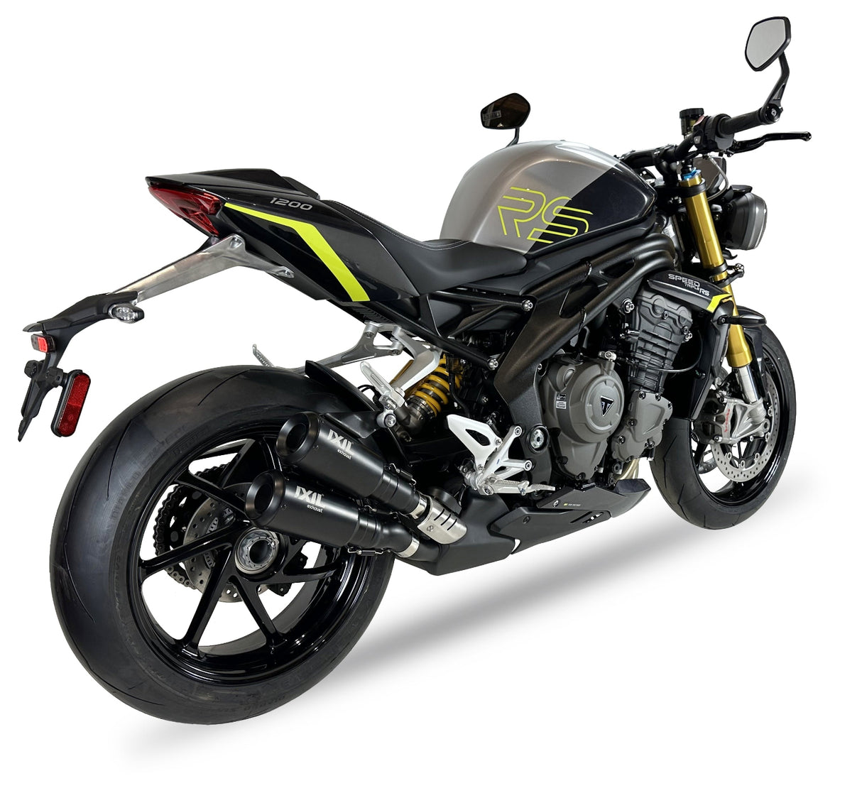 Silenciador Race Xtrem Black Ixil Triumph Speed Triple 1200 (RS/RS) 2021-24 image 2