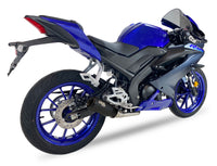 IXIL Race Xtrem Black full exhaust system fitted to Yamaha YZF-R125 2021–2026