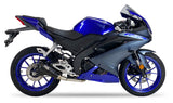 IXIL Race Xtrem Black full exhaust system fitted to Yamaha YZF-R125 2021–2026
