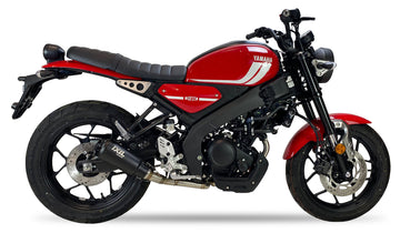 IXIL Race Xtrem Black full exhaust system fitted to Yamaha XSR125 2021–2026