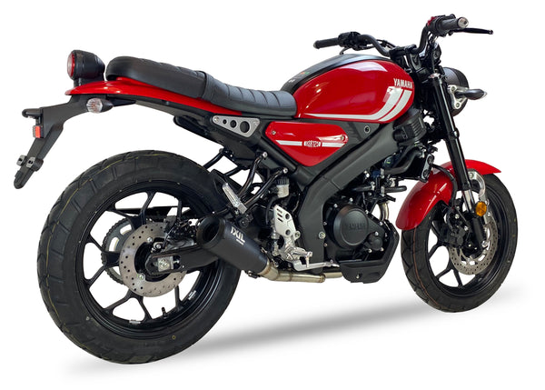 IXIL Race Xtrem Black full exhaust system fitted to Yamaha XSR125 2021–2026_1