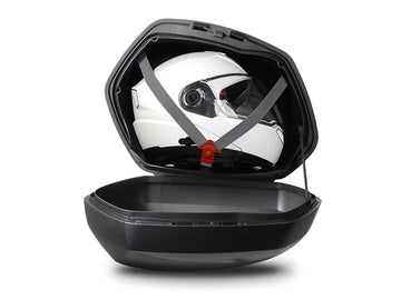 SHAD SH36 carbon motorcycle panniers 36 litre waterproof side cases full face helmet capacity touring luggage_1