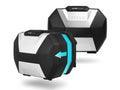 SHAD SH38X expandable aluminium motorcycle panniers with telescopic design and premium locking system
