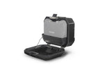 SHAD TR36 Terra black left aluminium pannier 35 litre waterproof motorcycle side case with scratch resistant finish_3