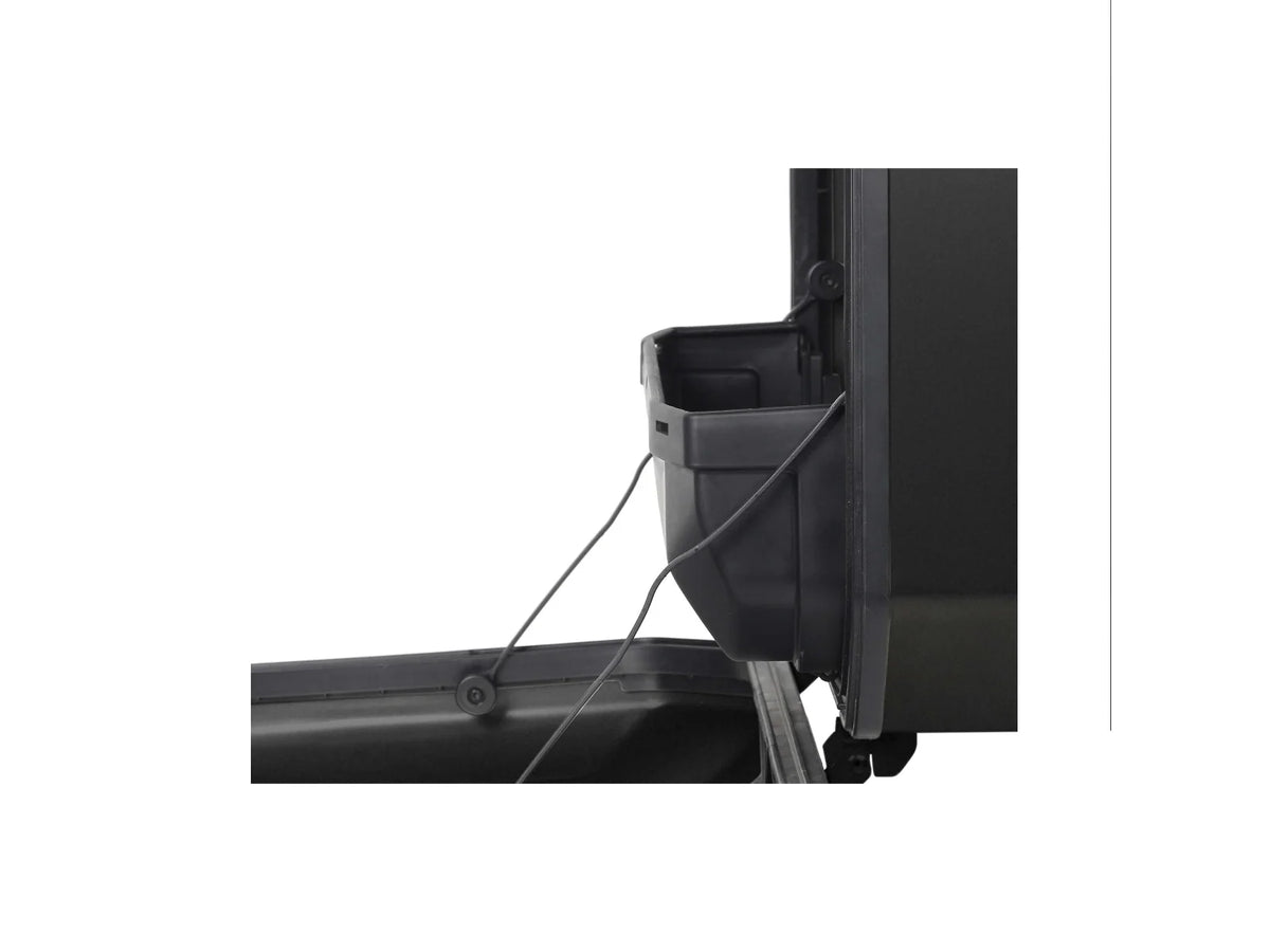 SHAD TR36 Terra black left aluminium pannier 35 litre waterproof motorcycle side case with scratch resistant finish_4