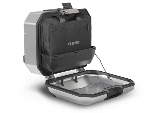 SHAD TR36 Terra left aluminium pannier 35 litre waterproof motorcycle side case with integrated lock system_1