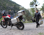 SHAD TR36 Terra left aluminium pannier 35 litre waterproof motorcycle side case with integrated lock system_10