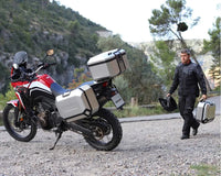 SHAD TR36 Terra left aluminium pannier 35 litre waterproof motorcycle side case with integrated lock system