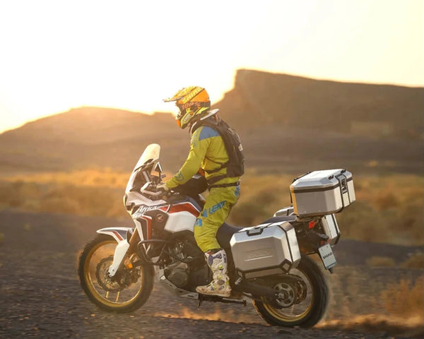 SHAD TR36 Terra left aluminium pannier 35 litre waterproof motorcycle side case with integrated lock system_11