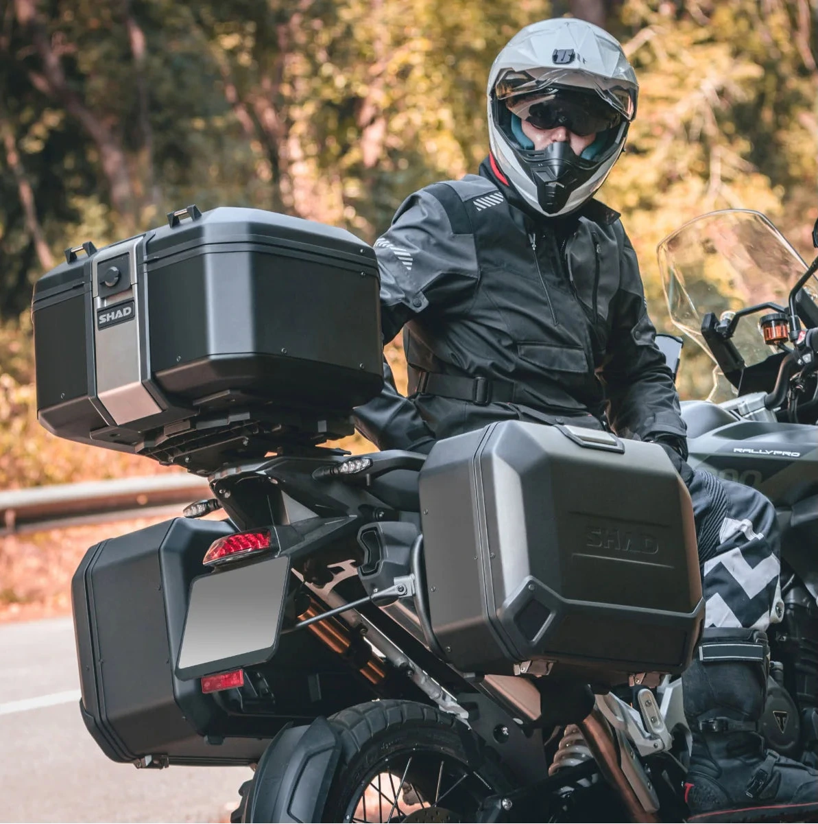 SHAD TR47 Terra Black Left Pannier image 9