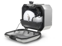 SHAD TR47 Terra right aluminium pannier 47 litre waterproof motorcycle side case with lock system and mesh restraint