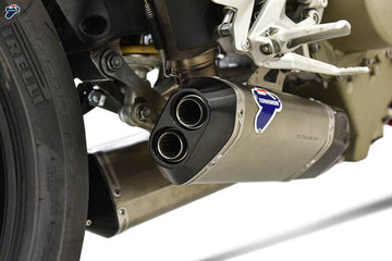Termignoni Titanium Decat Silencers Ducati Streetfighter V4 / S 2020-24 - Motorcycle Performance Store