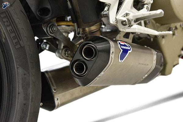 Termignoni Titanium Decat Silencers Ducati Streetfighter V4 / S 2020-24 - Motorcycle Performance Store